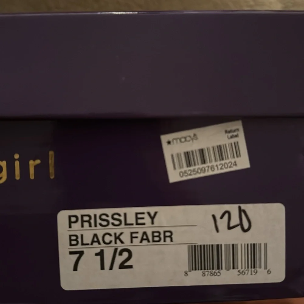 MADDEN GIRL Women's Prissley Riding Boot Black EUC 7.5 $100